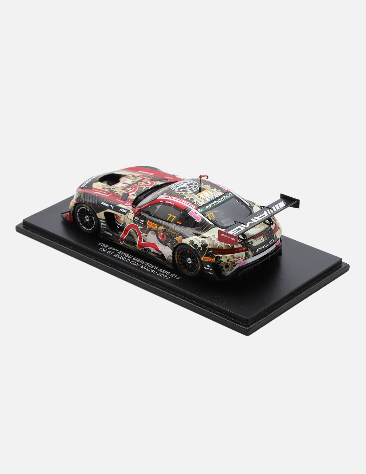 EVISU X Mercedes-AMG GT3 1:43 赛车模型