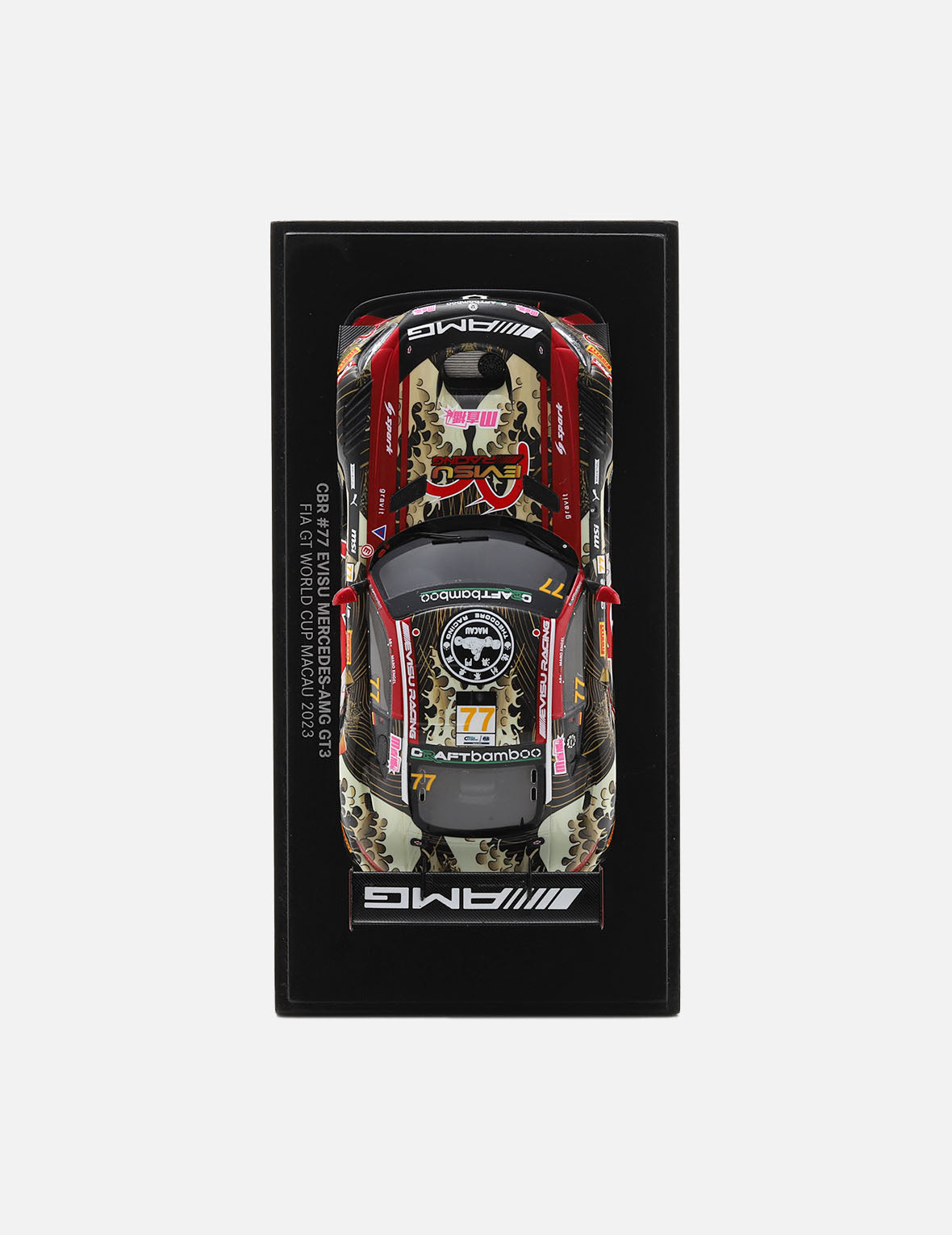 EVISU X Mercedes-AMG GT3 1:43 赛车模型