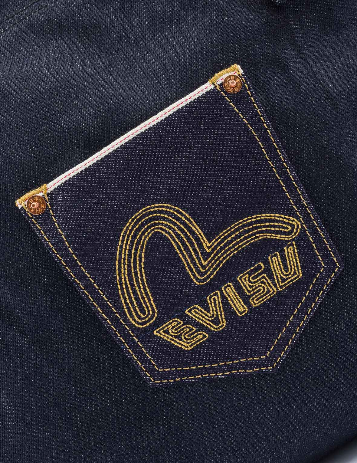 Seagull Embroidery Denim Tote Bag – EVISU