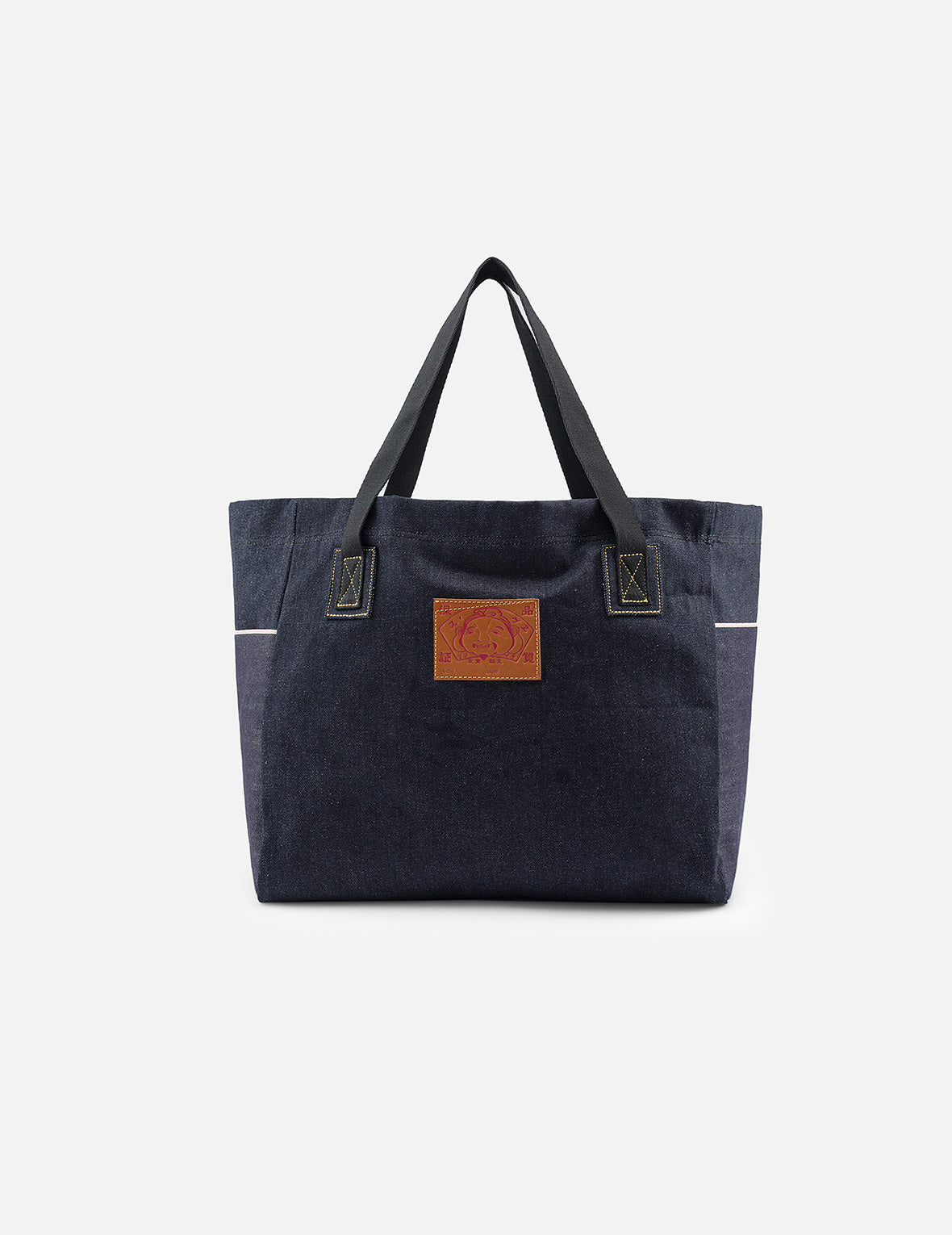 Seagull Embroidery Denim Tote Bag – EVISU