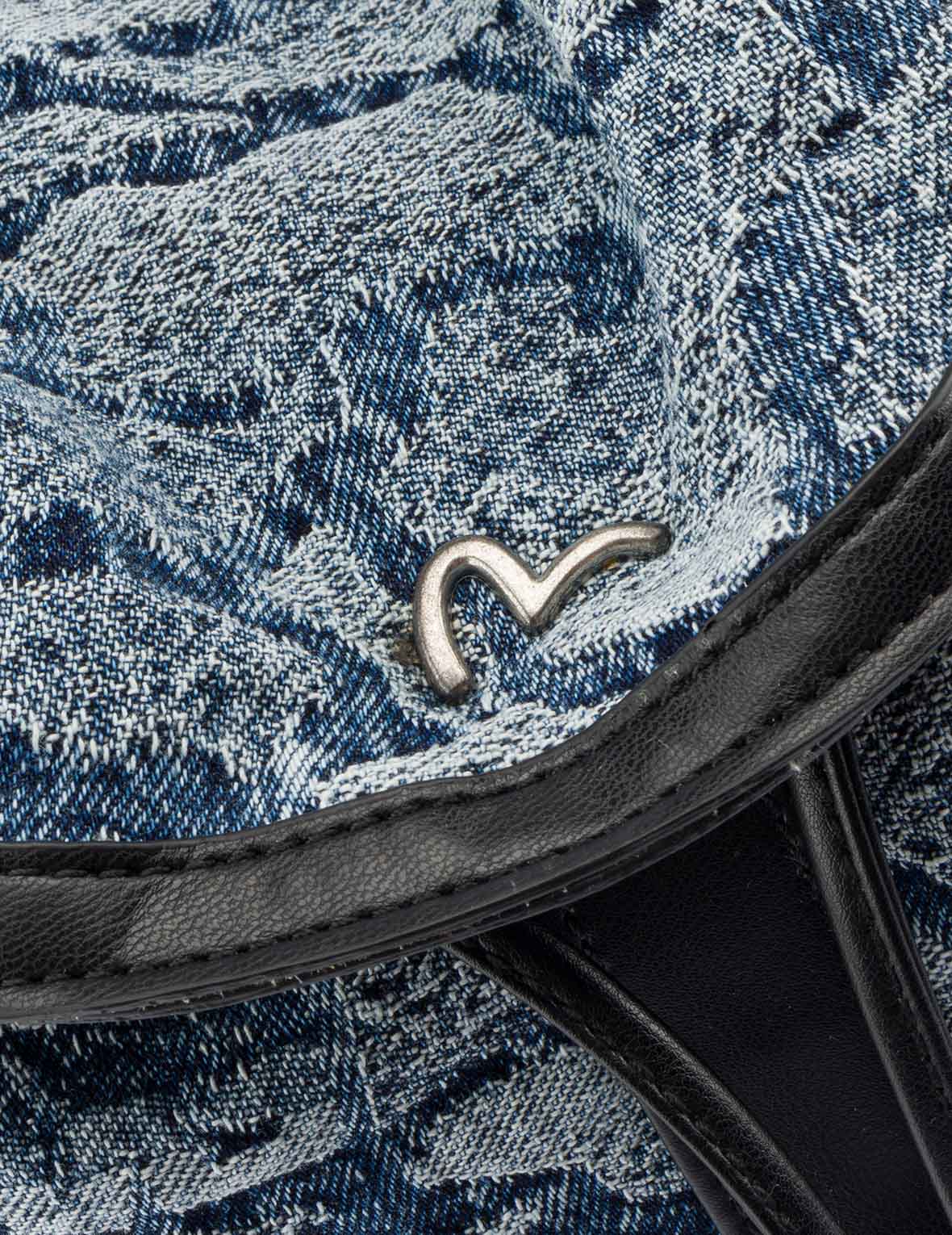 Ishigaki Camo Jacquard Denim Backpack – EVISU