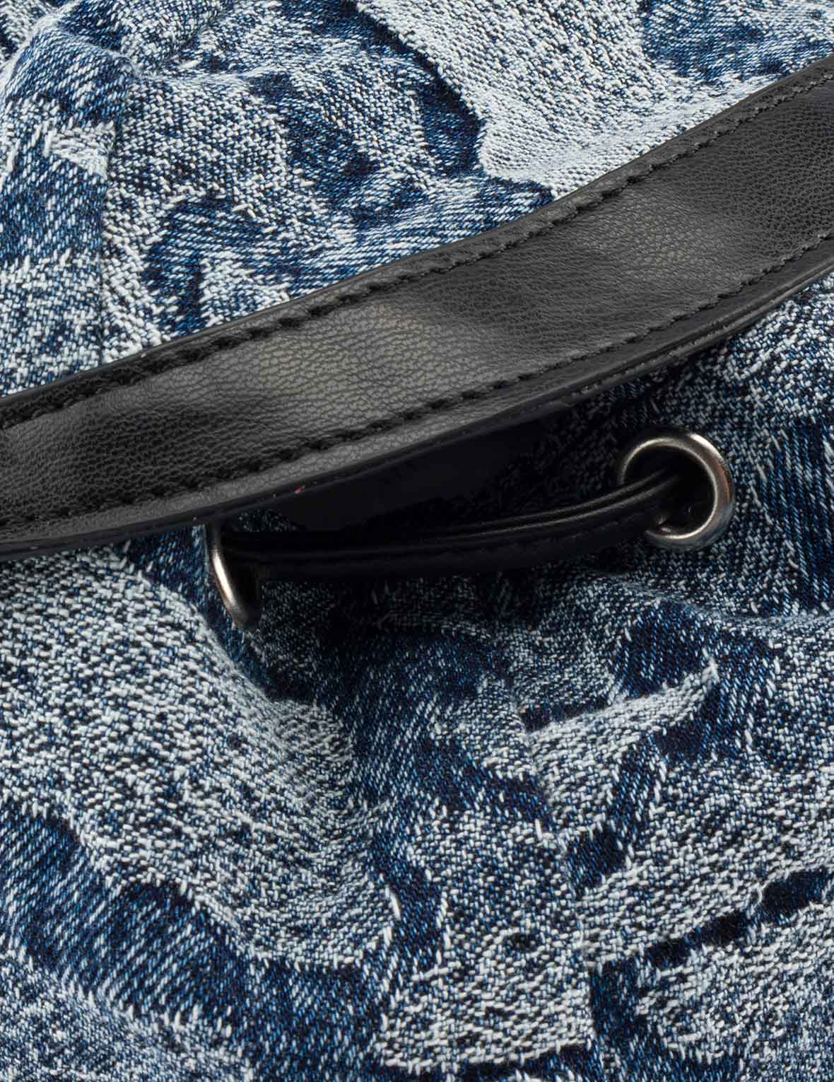 Ishigaki Camo Jacquard Denim Backpack – EVISU