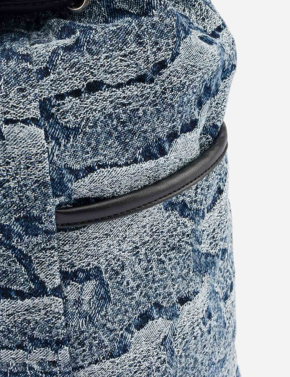Ishigaki Camo Jacquard Denim Backpack – EVISU