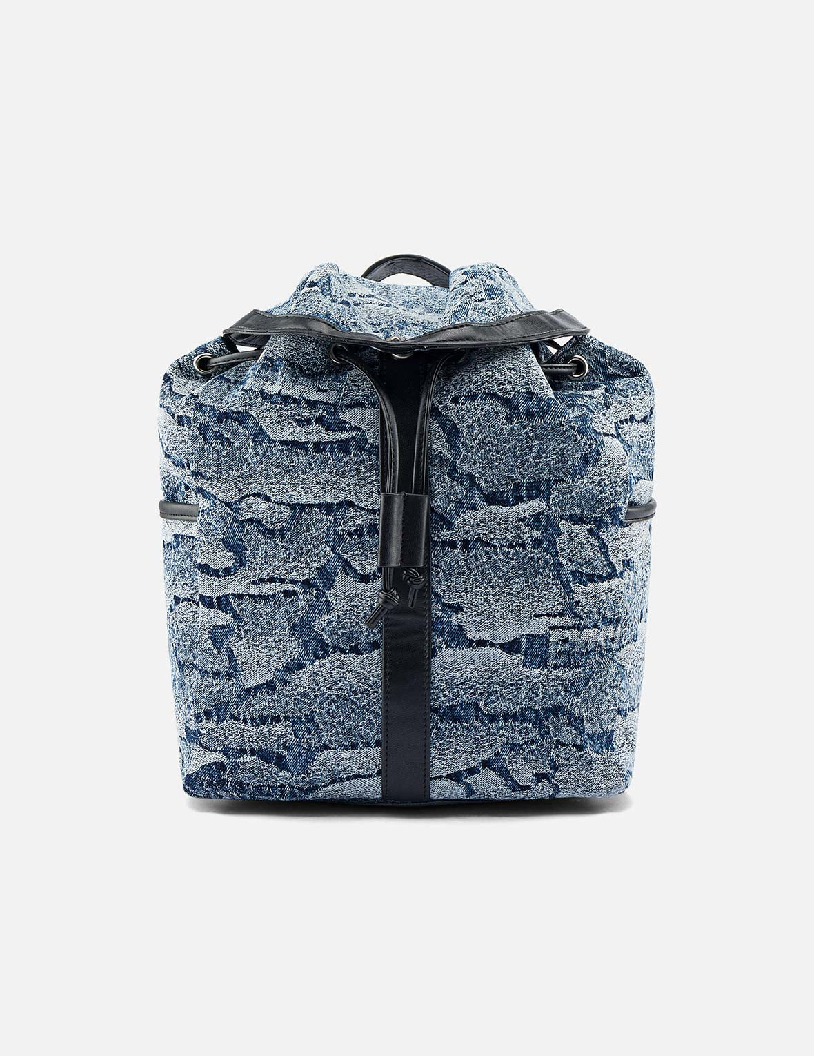 エヴィス EVISU デニムリュック ハンドバッグ ブルー カモメロゴ 2way エヴィス EVISU デニムリュック ハンドバッグ ブルー カモメロゴ