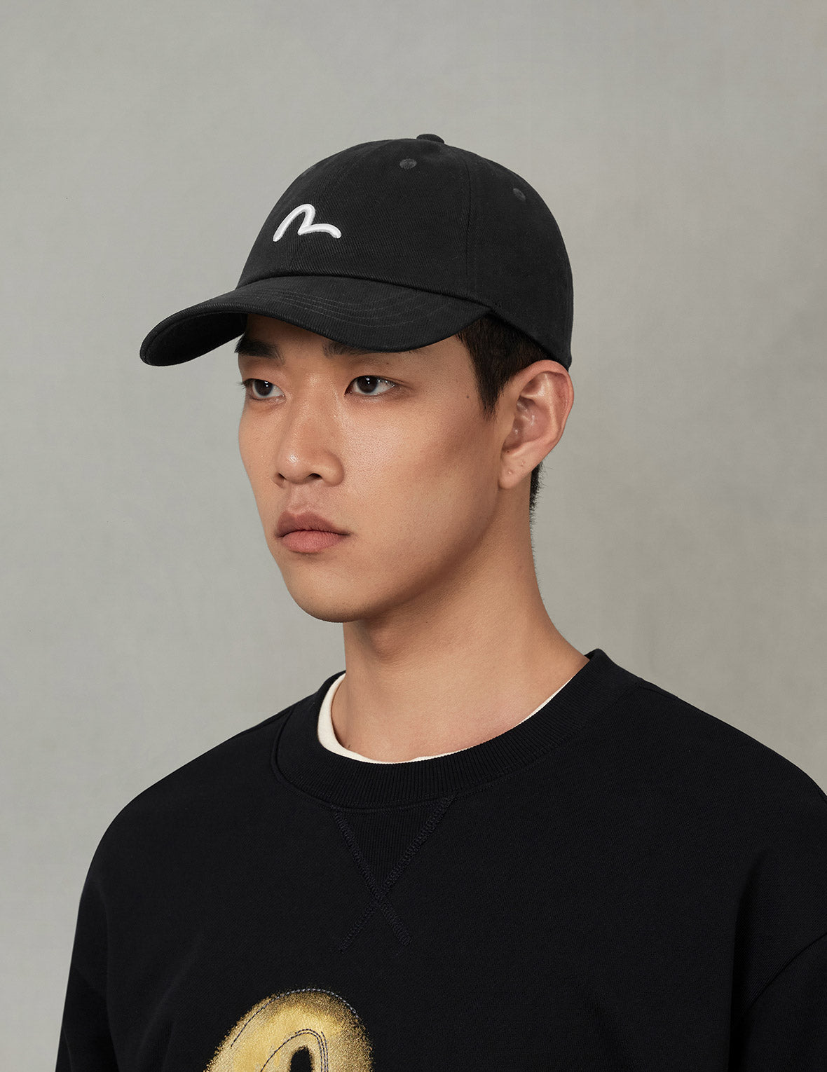 Seagull and Logo Embroidery Cap