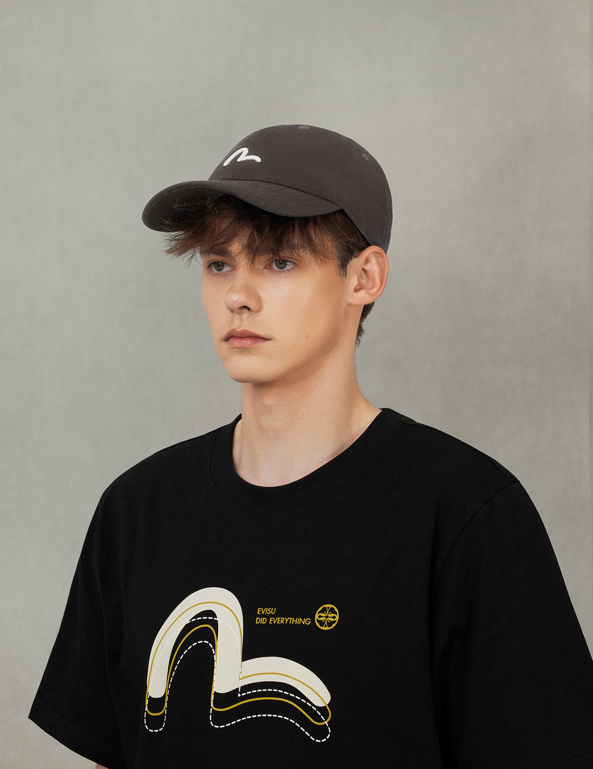 Seagull and Logo Embroidery Cap