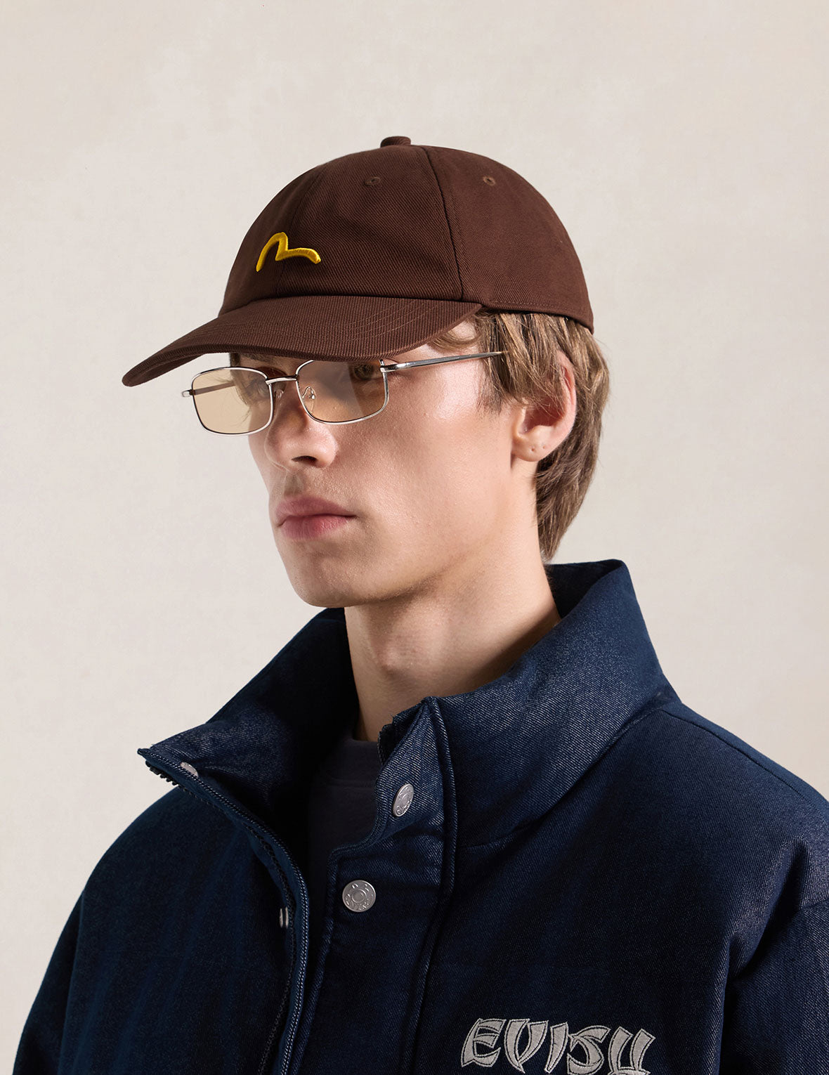 Seagull 3D Embroidery Cotton Baseball Cap