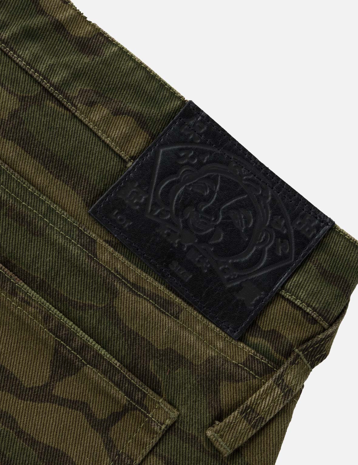 2-in-1 Ishigaki Camouflage Detachable Utility Belt Balloon Fit Cotton Pants