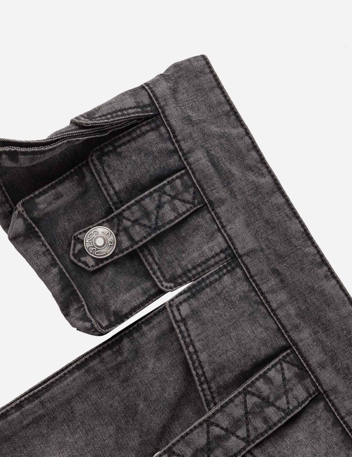 2-in-1 Ishigaki Camouflage Detachable Utility Belt Balloon Fit Cotton Pants