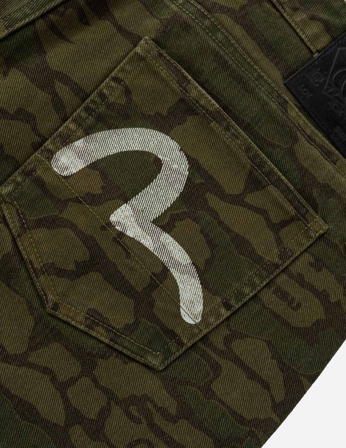2-in-1 Ishigaki Camouflage Detachable Utility Belt Balloon Fit Cotton Pants