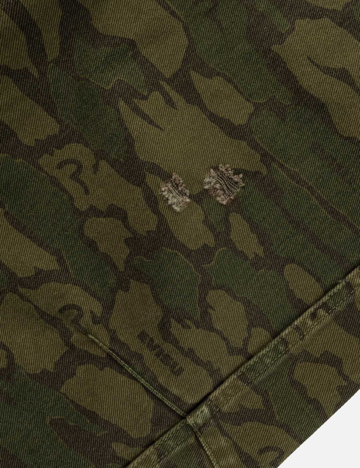2-in-1 Ishigaki Camouflage Detachable Utility Belt Balloon Fit Cotton Pants
