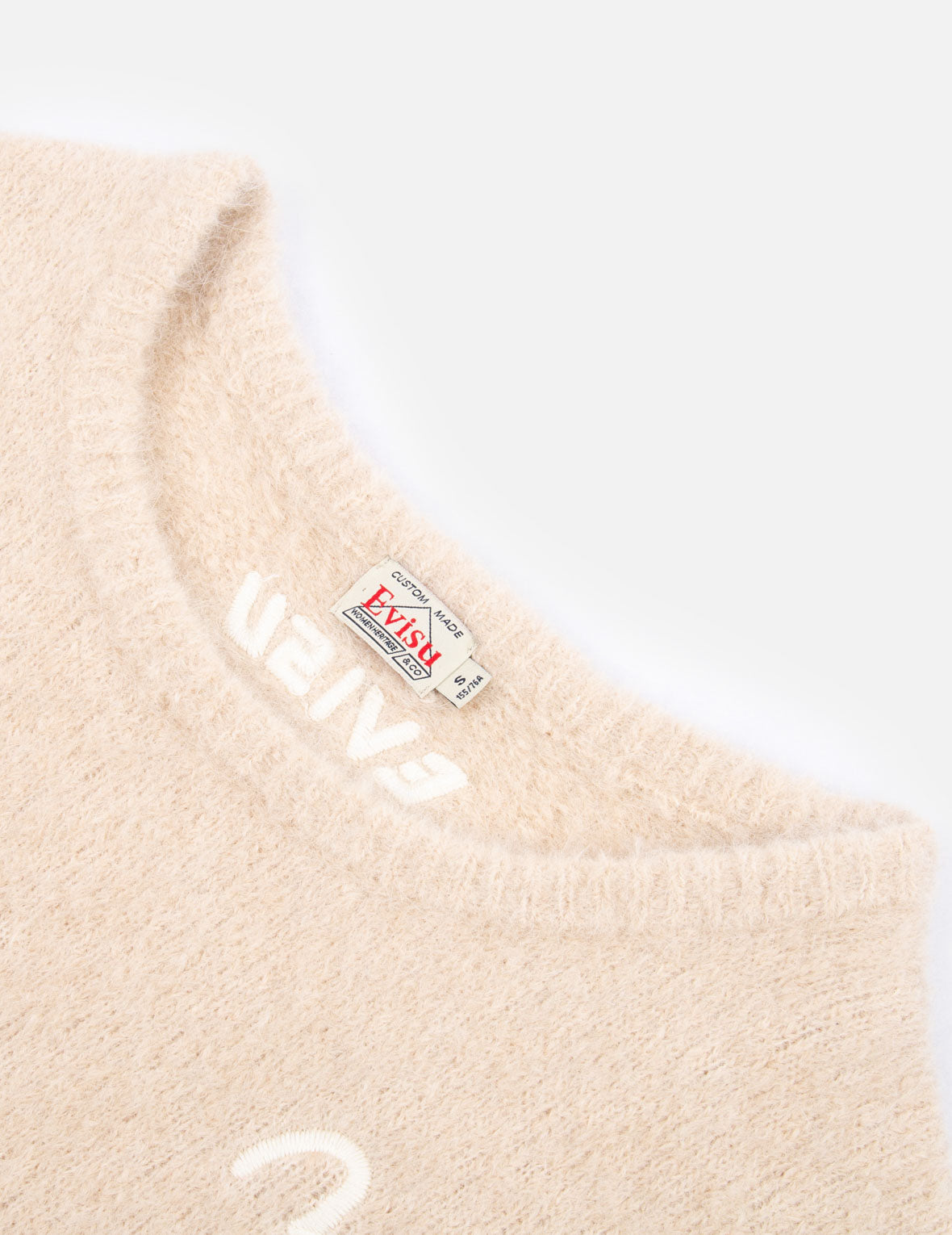 小海鸥徽章羊驼毛衣– EVISU