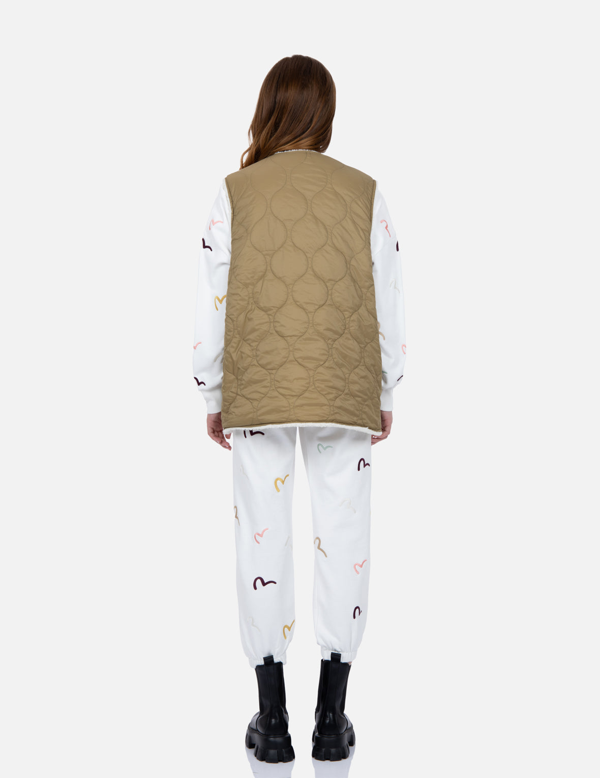 Onion Quilted Reversible Vest Jacket