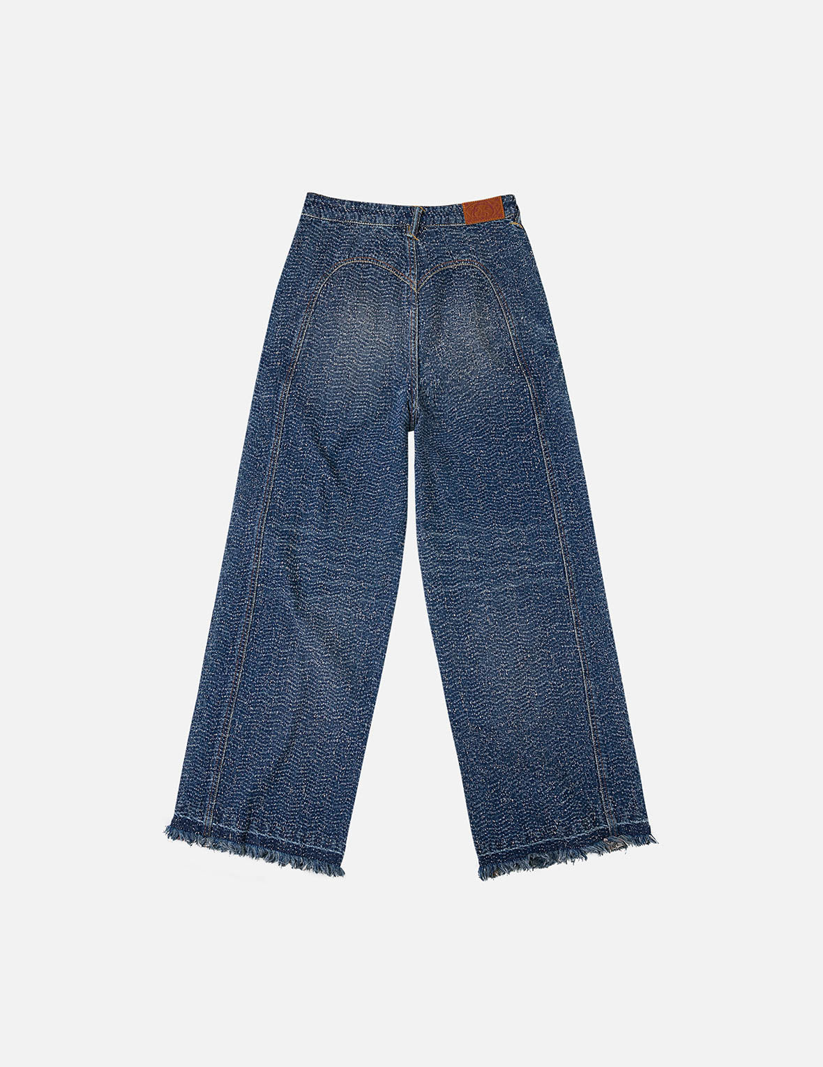 Washed and Distressed Straight Fit Denim – EVISU