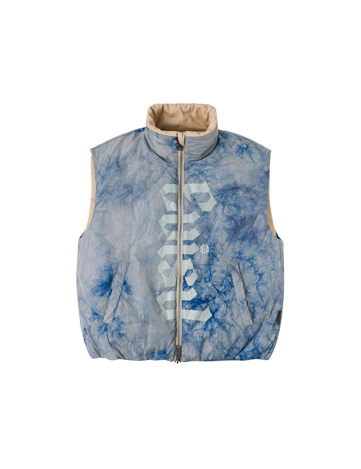 Logo Print Oversized Reversible Vest – EVISU