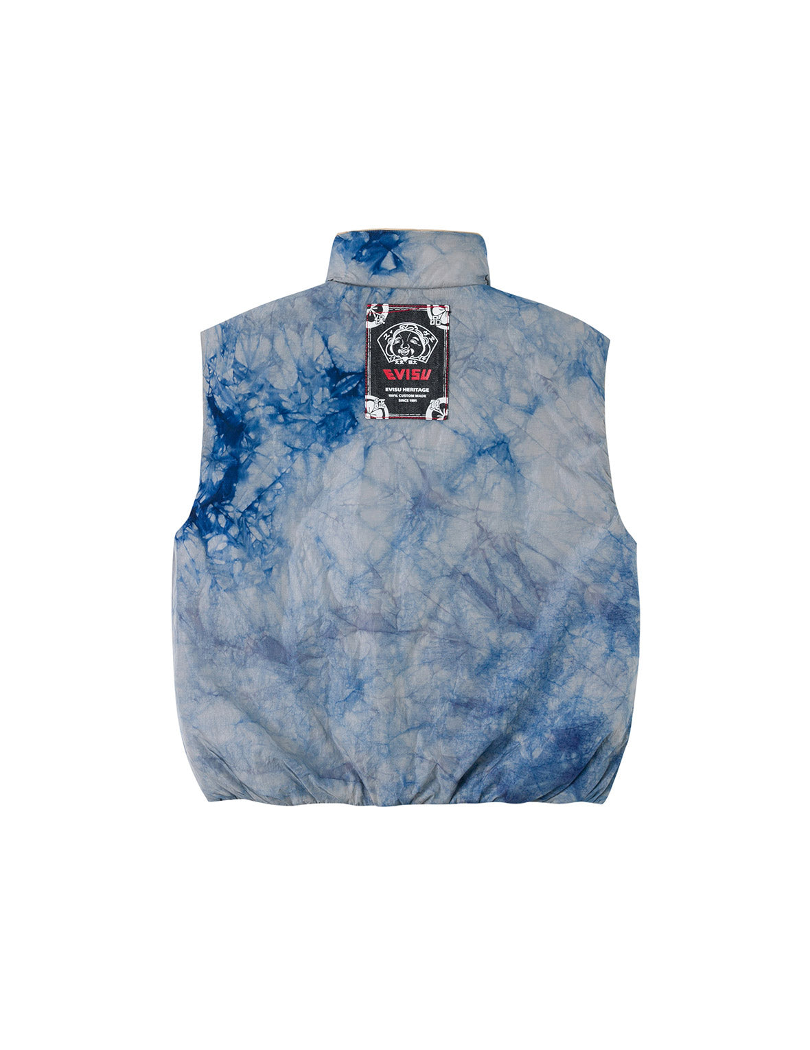 Logo Print Oversized Reversible Vest – EVISU