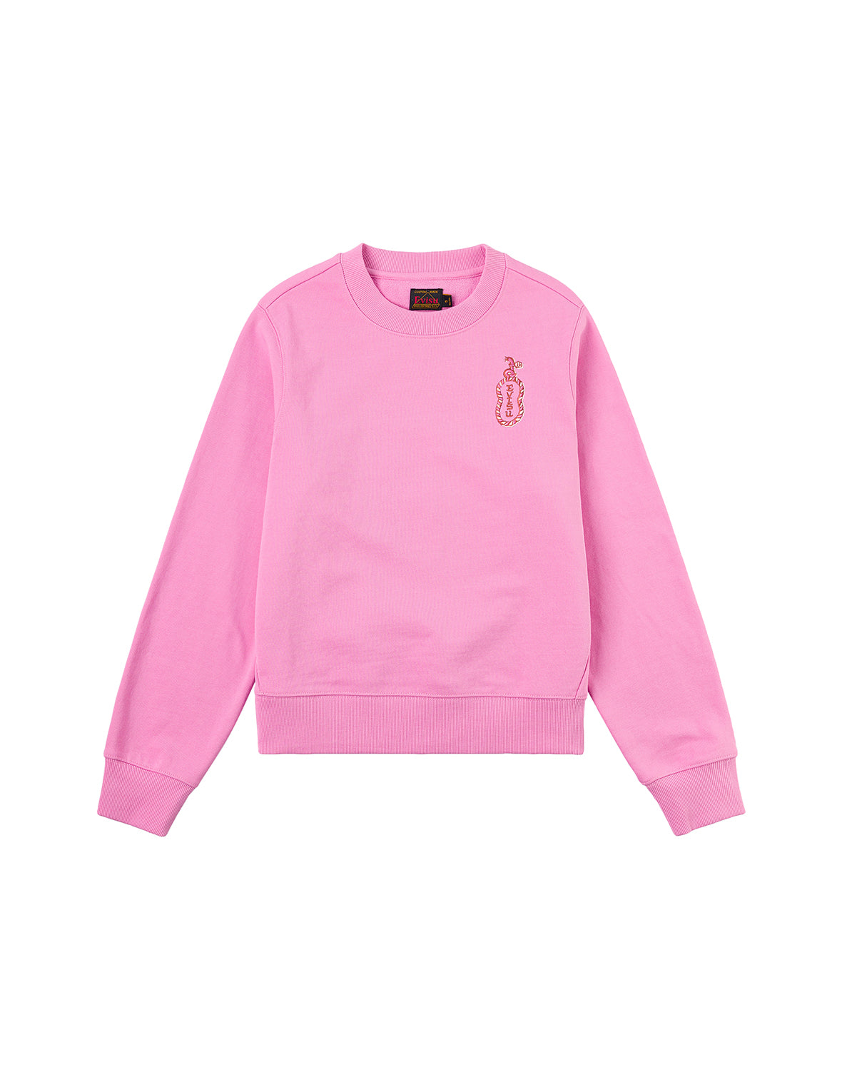 Cat and Logo Embroidery Regular Fit Sweatshirt – EVISU