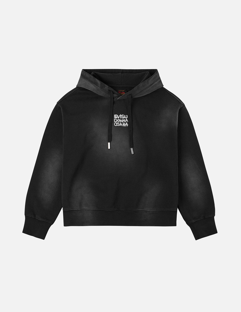 Fuzzy Cat Daicock Print Cropped Hoodie – EVISU