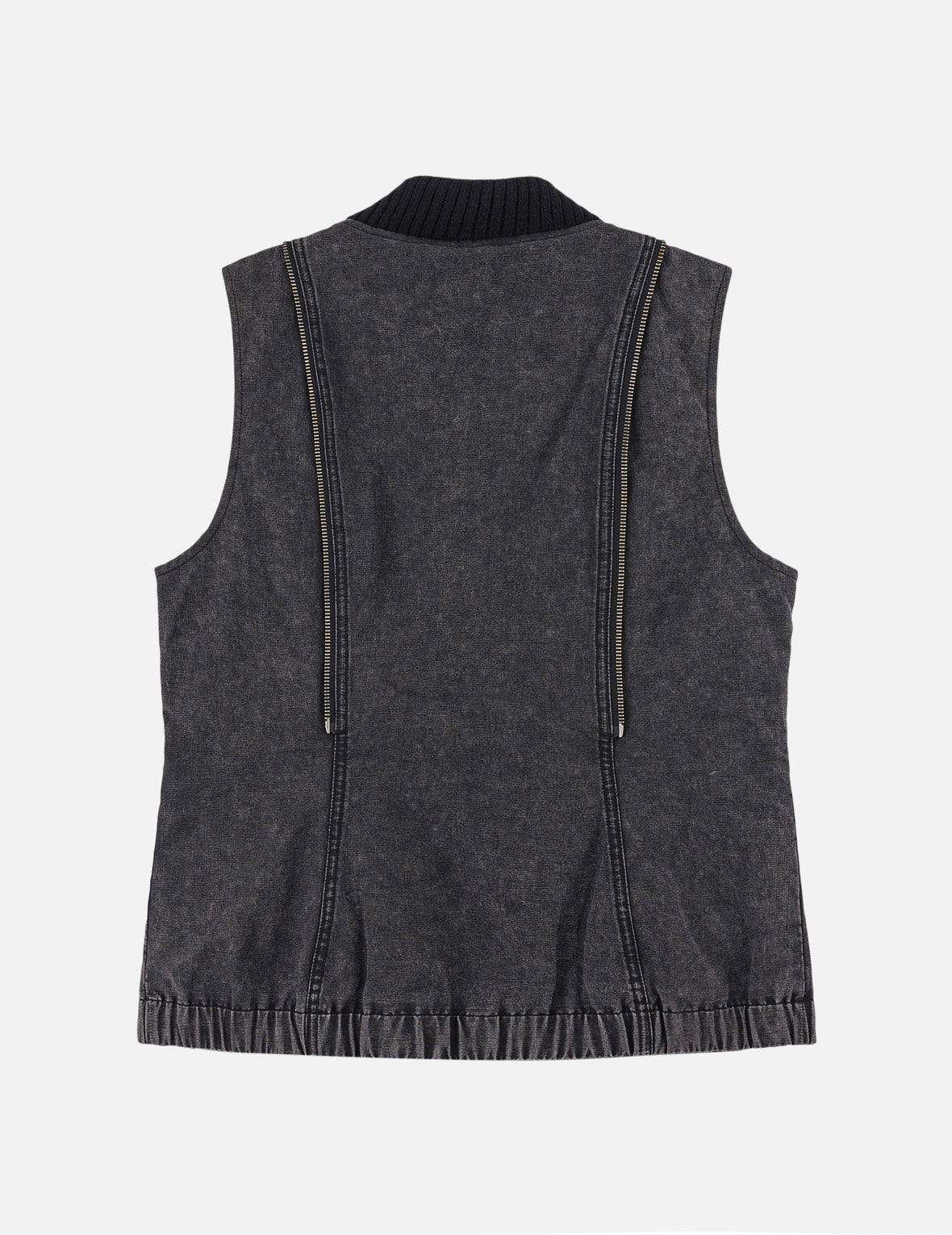 Kamon Studded Detachable Sleeves Jacket