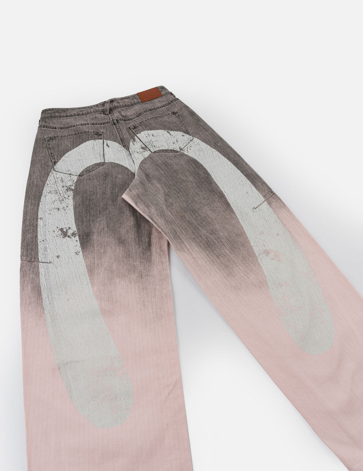Daicock Printed Balloon Fit Gradient Cotton Pants