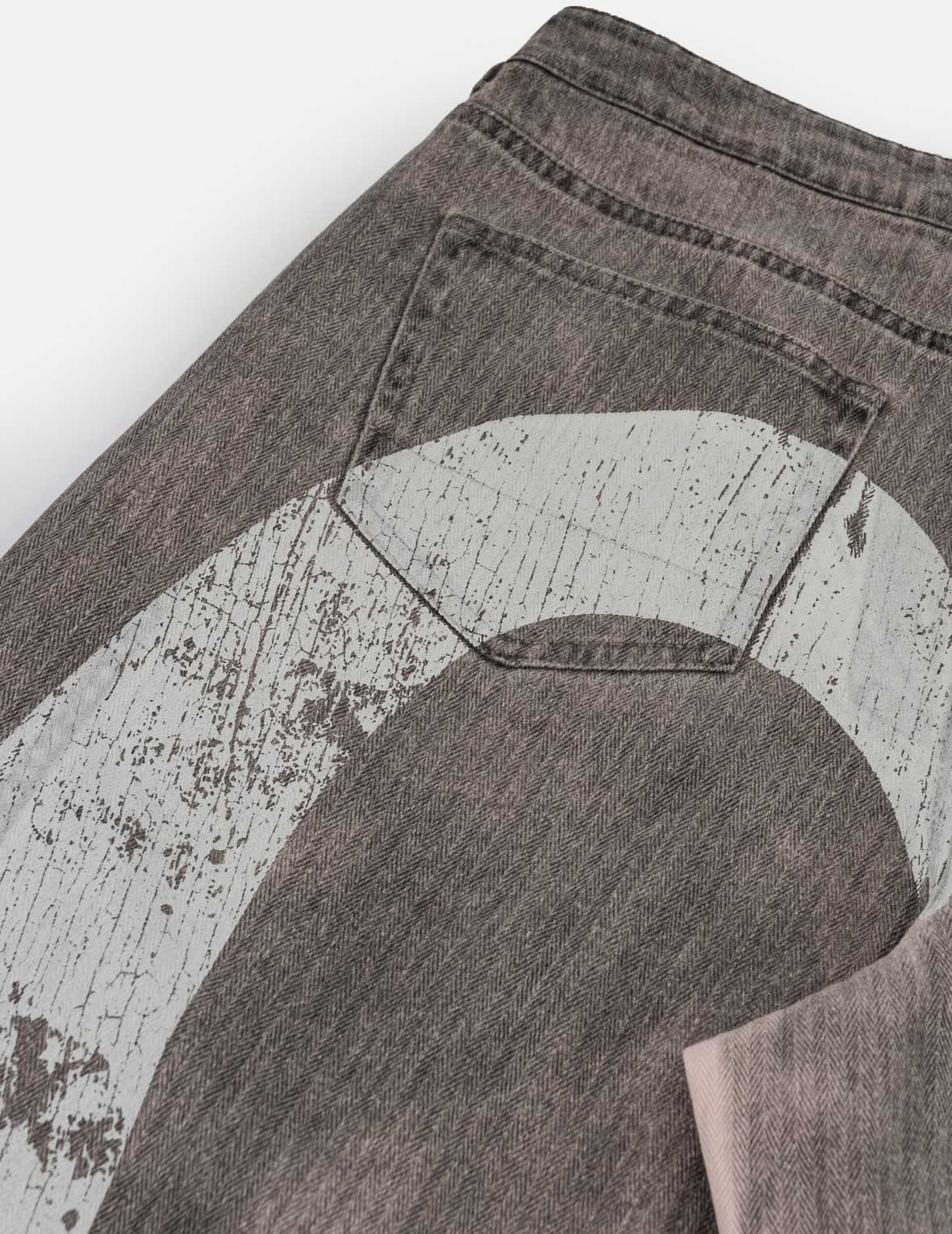 Daicock Printed Balloon Fit Gradient Cotton Pants
