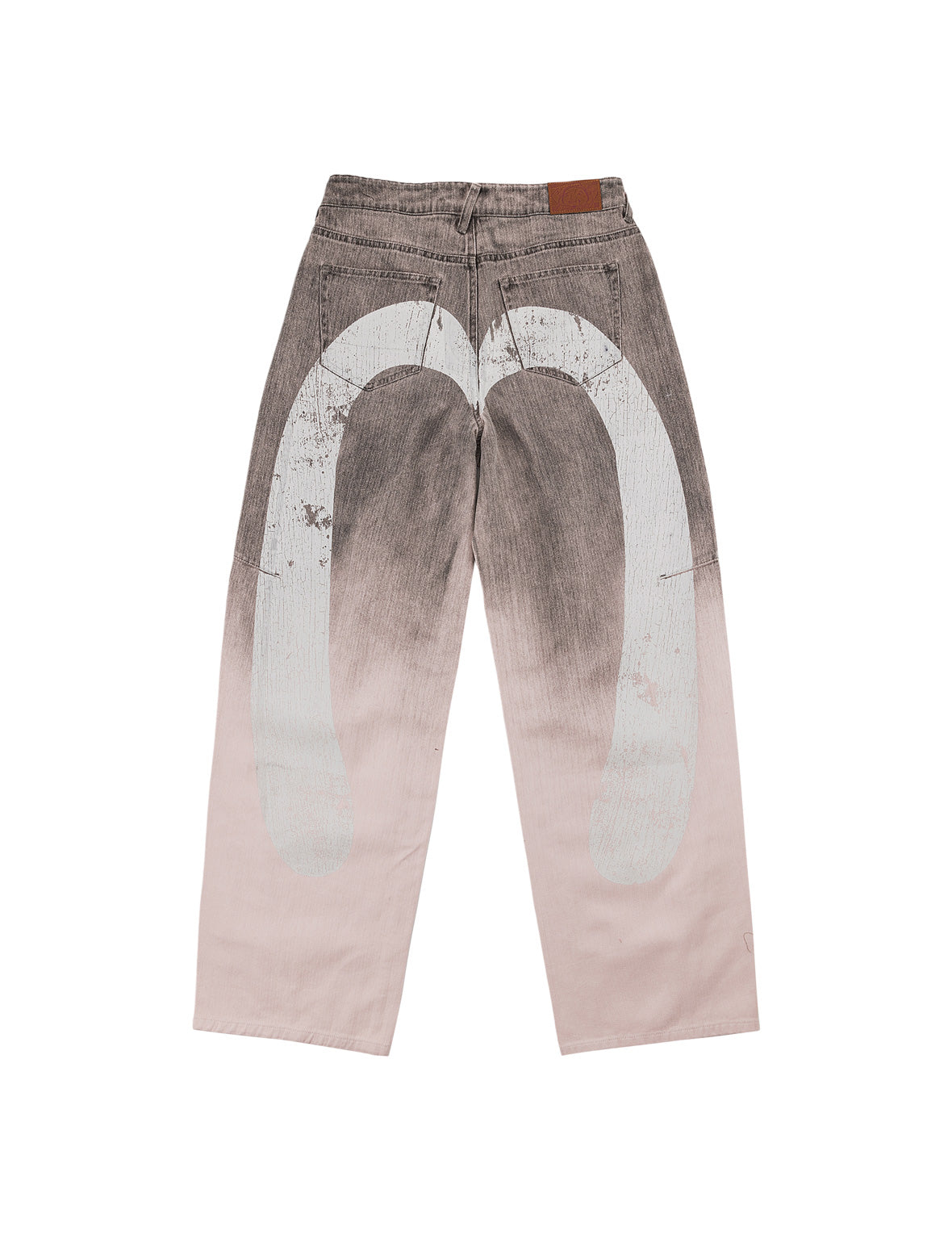 Daicock Printed Balloon Fit Gradient Cotton Pants