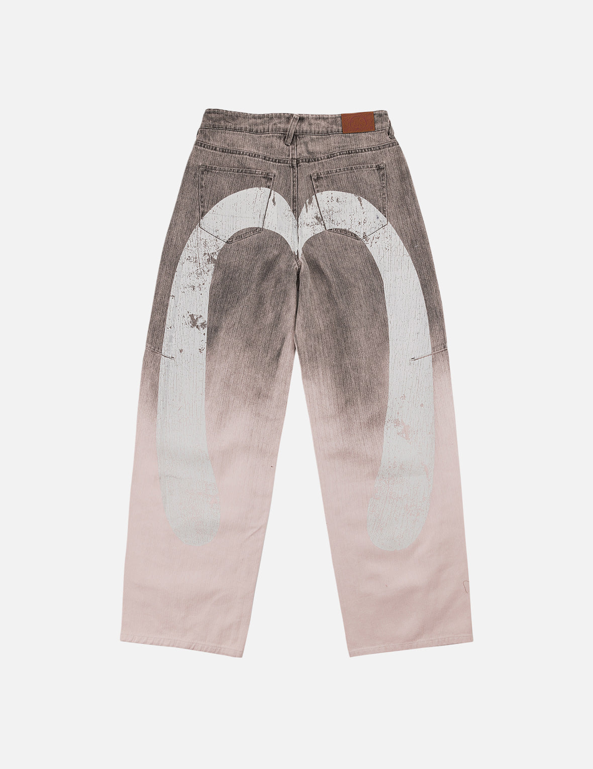 Daicock Printed Balloon Fit Gradient Cotton Pants