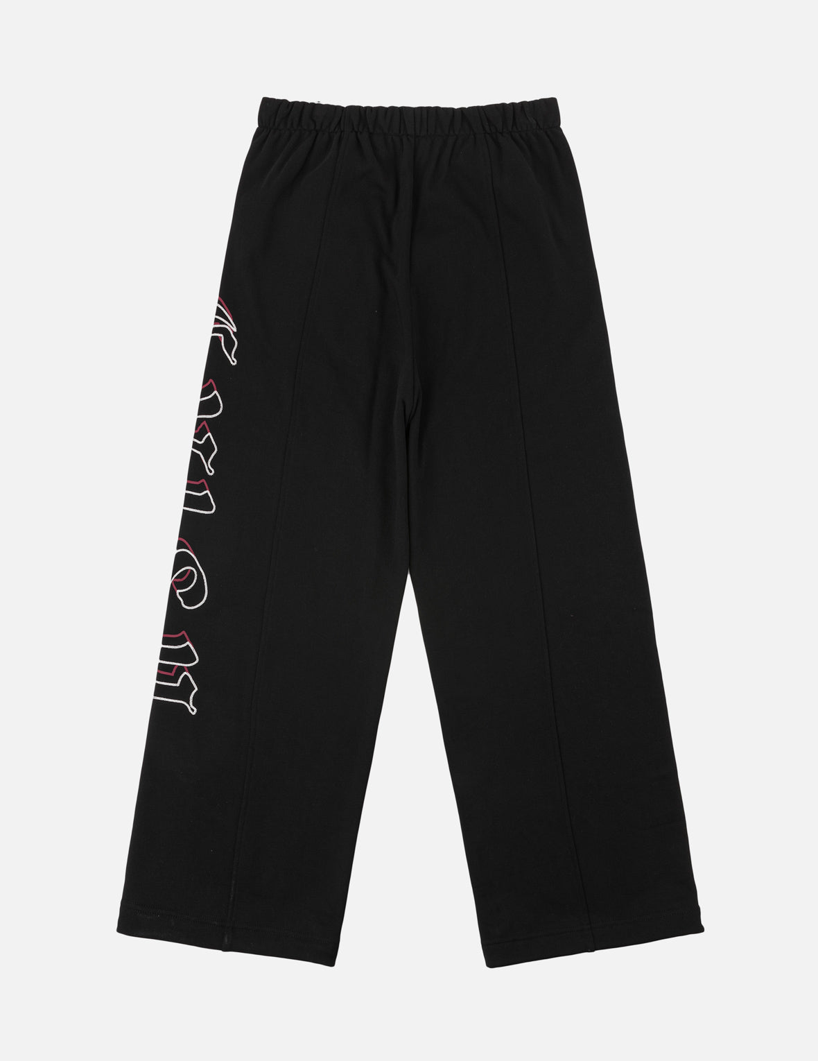 Gothic EVISU Logo Embroidered Straight Fit Sweatpants