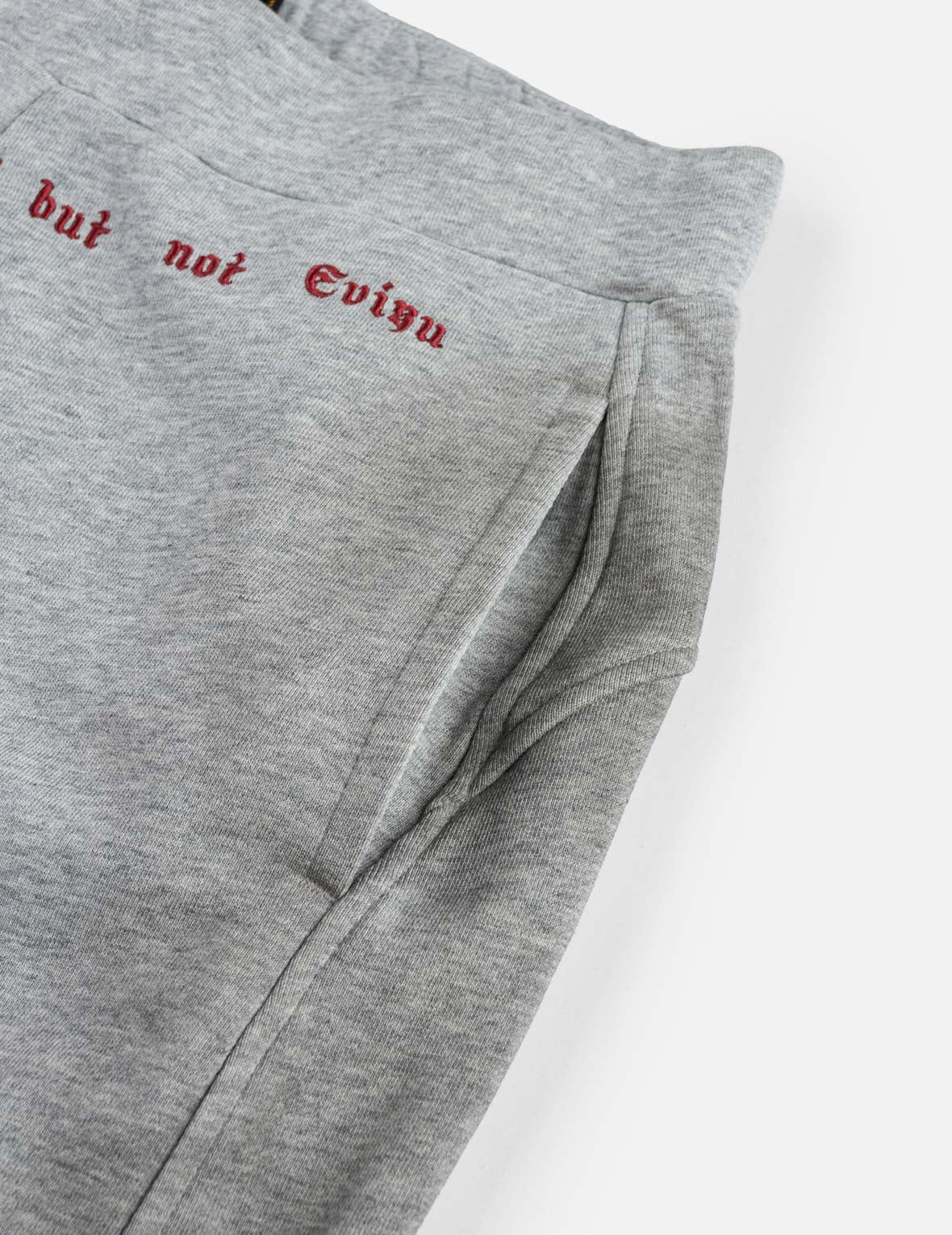 Feather Wing Daicock Print Slogan Embroidered Balloon Fit Sweatpants