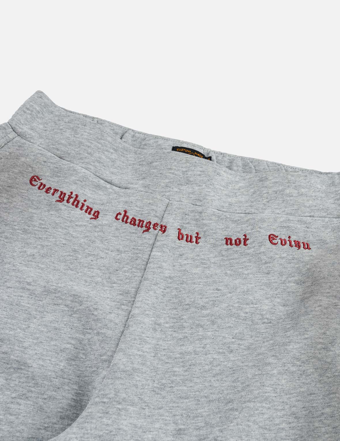 Feather Wing Daicock Print Slogan Embroidered Balloon Fit Sweatpants