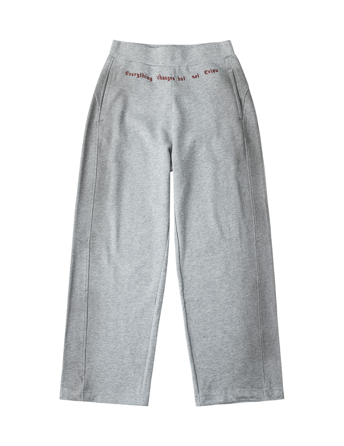 Feather Wing Daicock Print Slogan Embroidered Balloon Fit Sweatpants