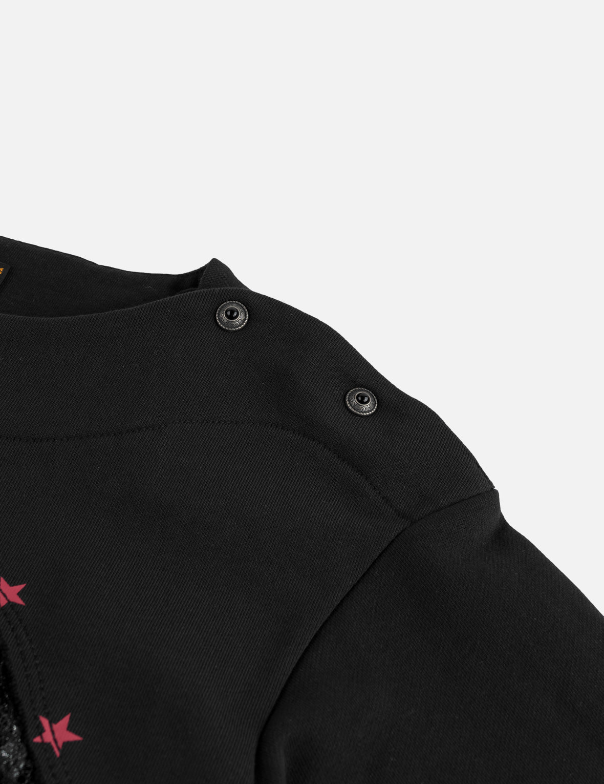 Daicock Appliqued Boat Neck Sweatshirt
