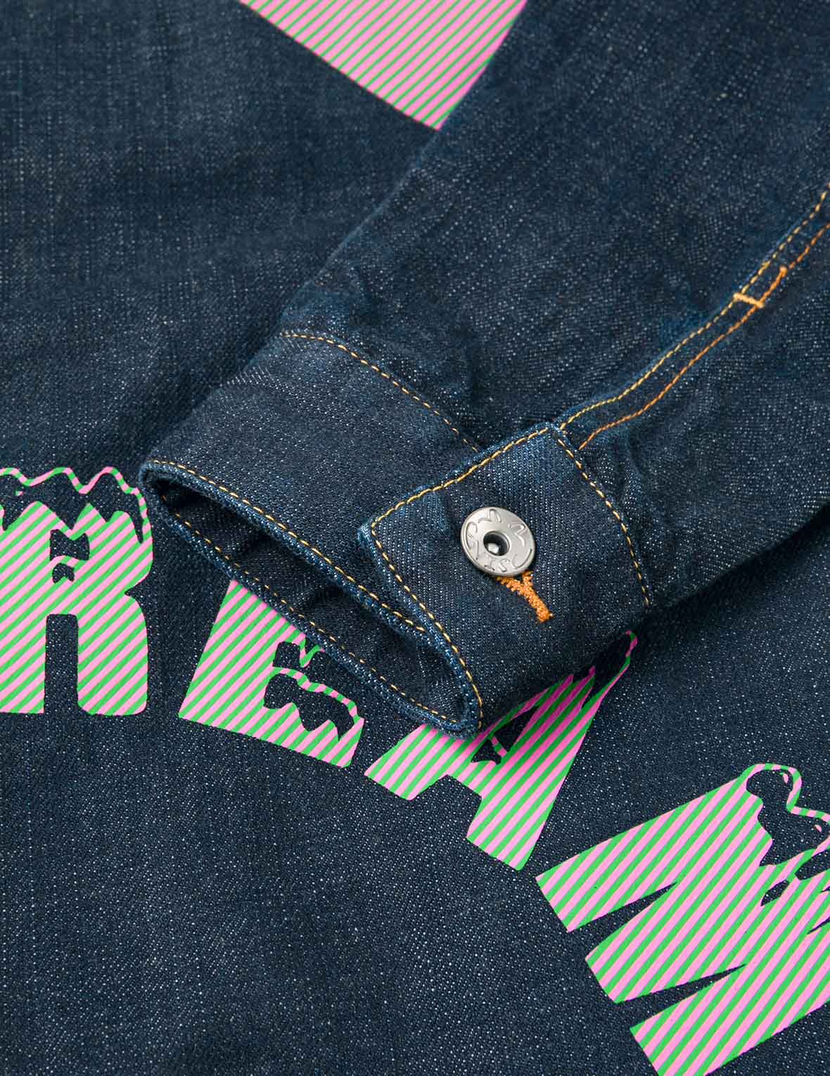 EVISU X ICECREAM Seagull Denim Jacket