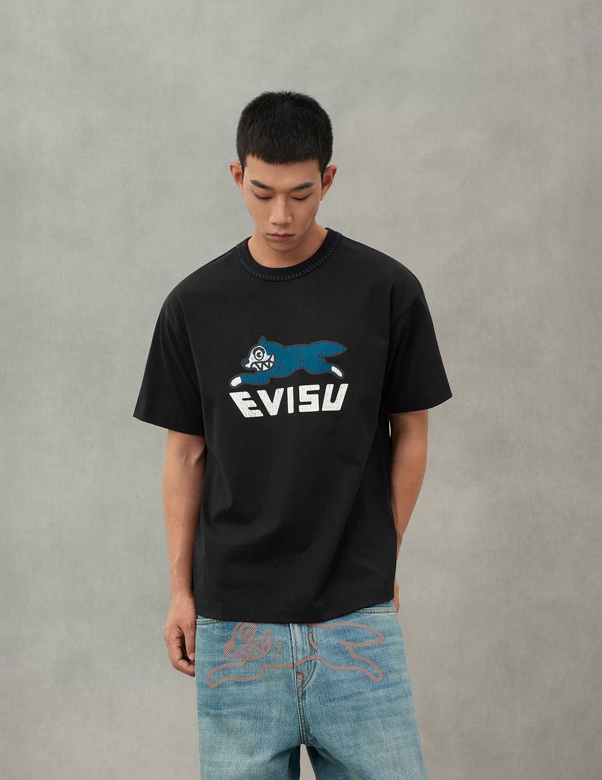 EVISU X ICECREAM Logo T-Shirt