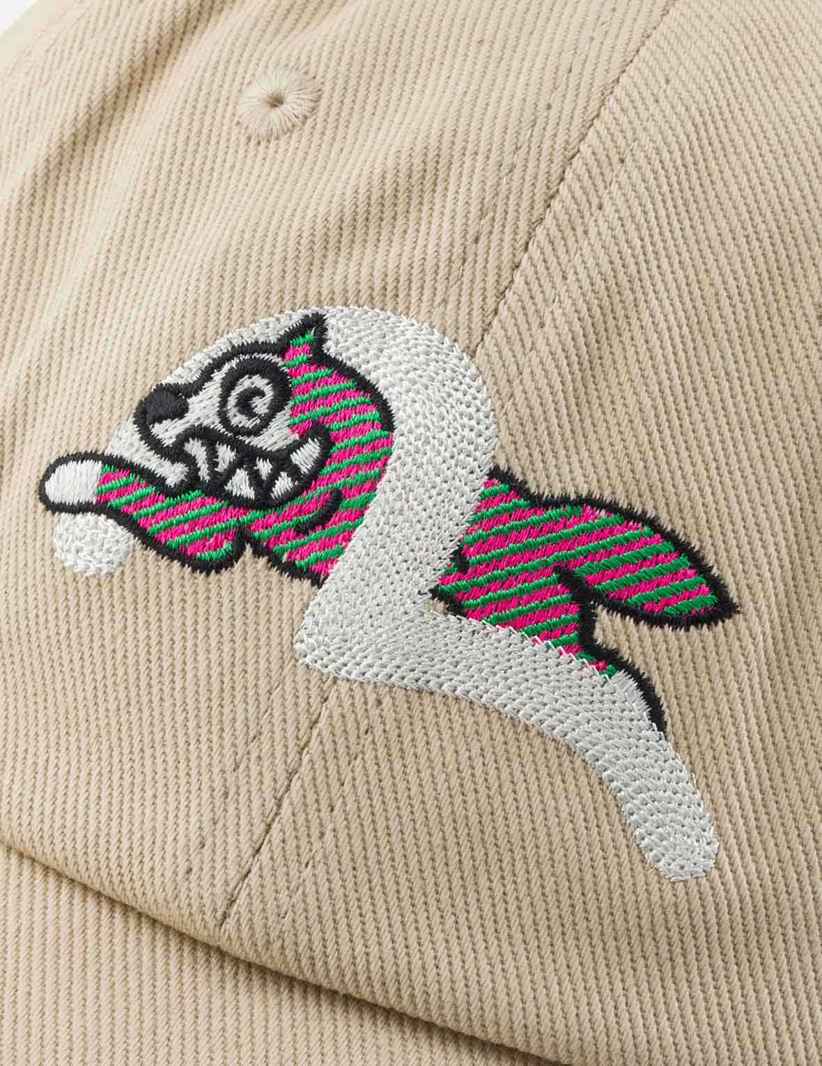 EVISU X ICECREAM 商标棒球帽 – 浅杏色