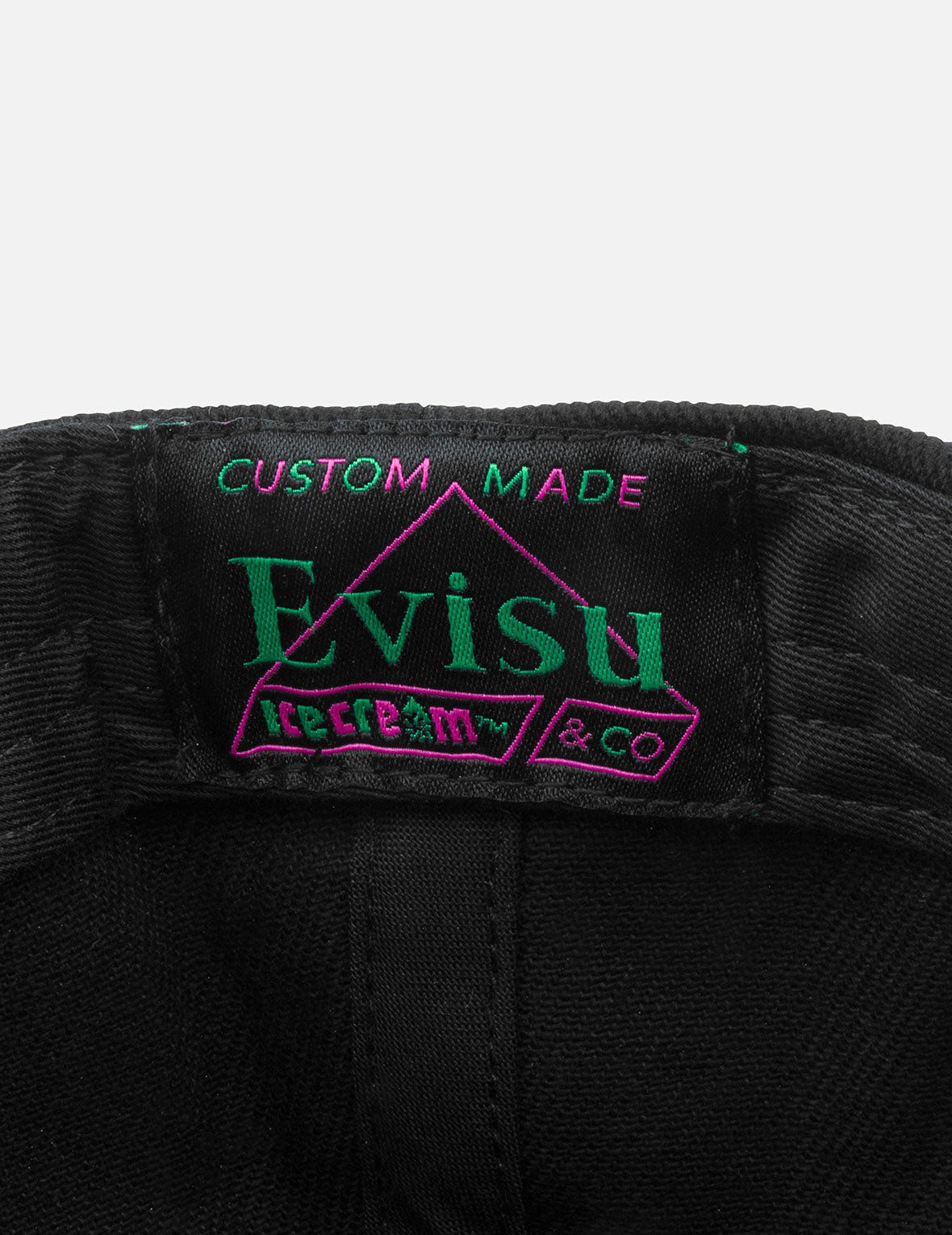 EVISU X ICECREAM Logo Cap - Black