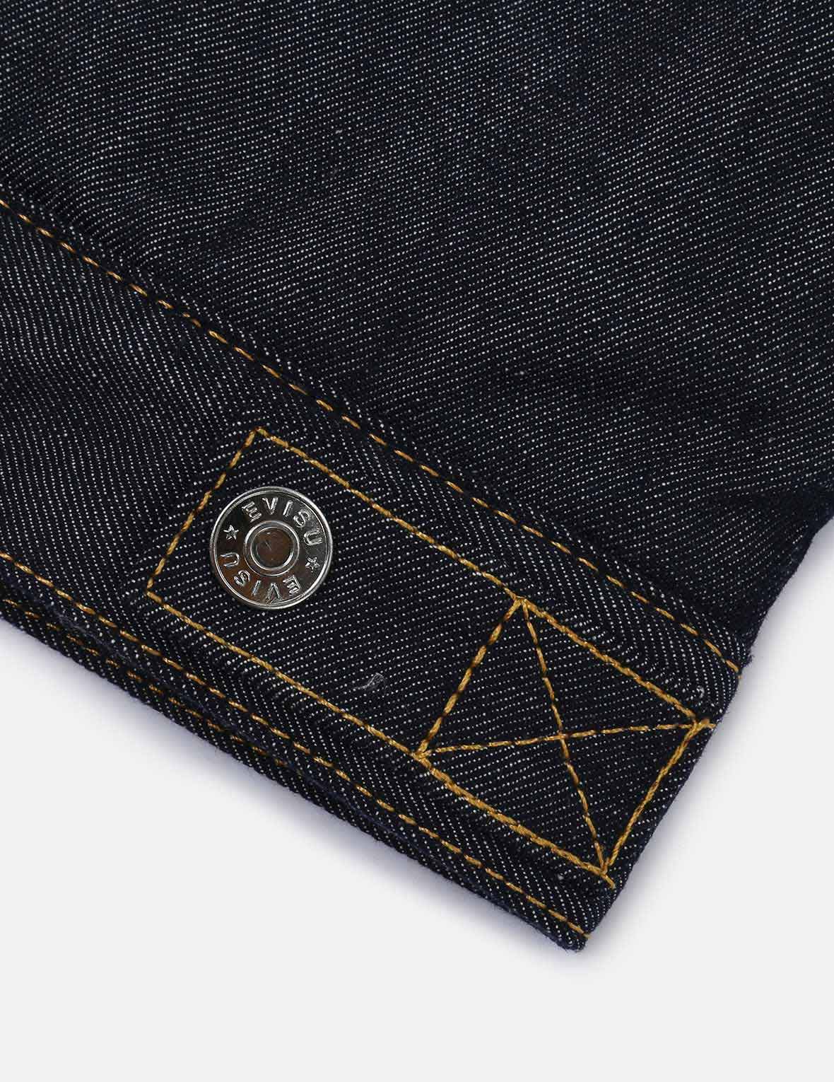 Godhead Print Fleece Lined Denim Jacket