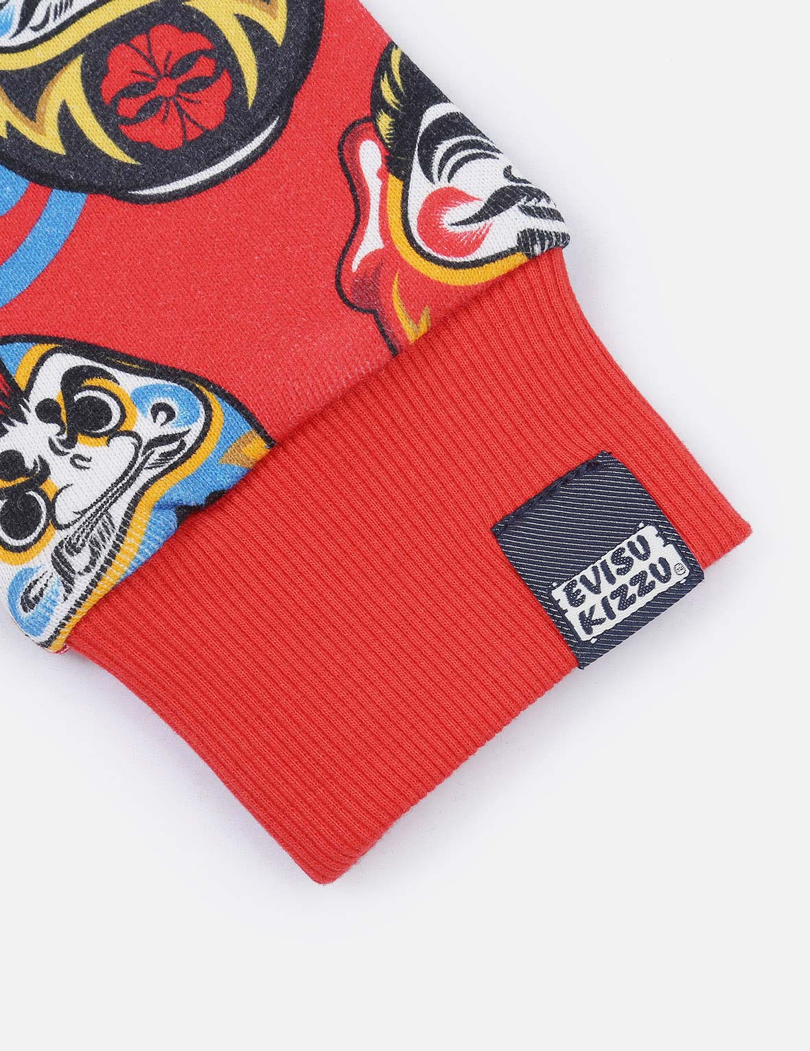 Allover Pompadour Daruma Print Hooded Sweatshirt – EVISU