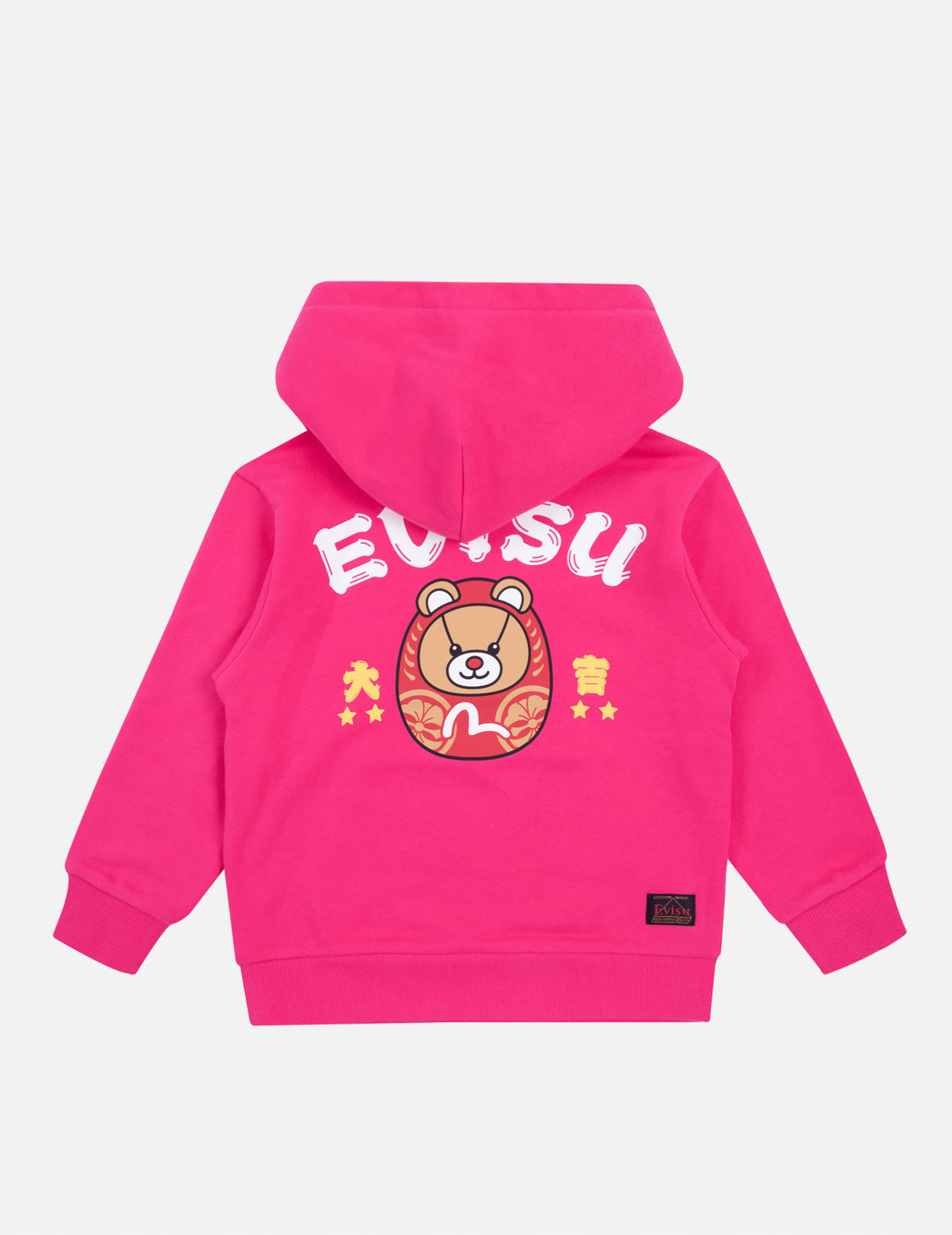 Daruma Bear Print Regular Fit Hoodie – EVISU