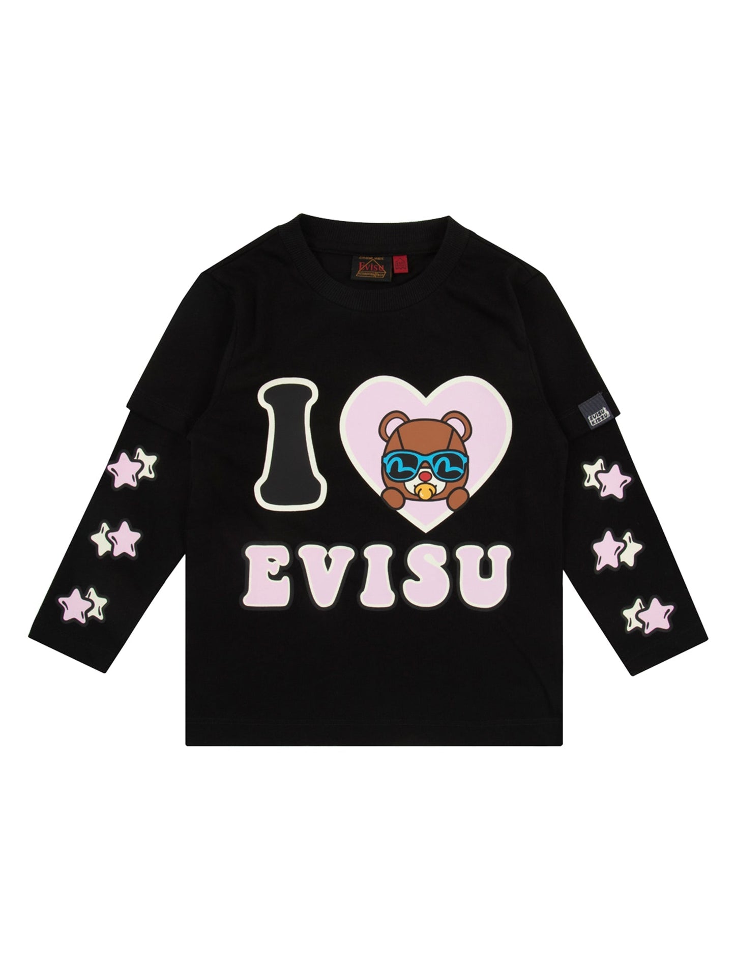 2-in-1 I Love EVISU Print Regular Fit T-shirt