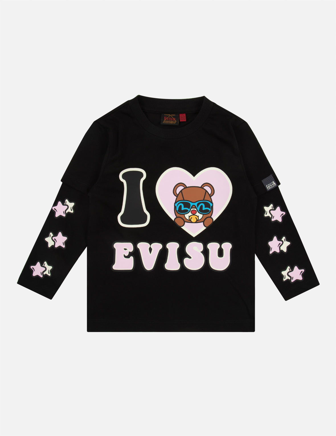 2-in-1 I Love EVISU Print Regular Fit T-shirt