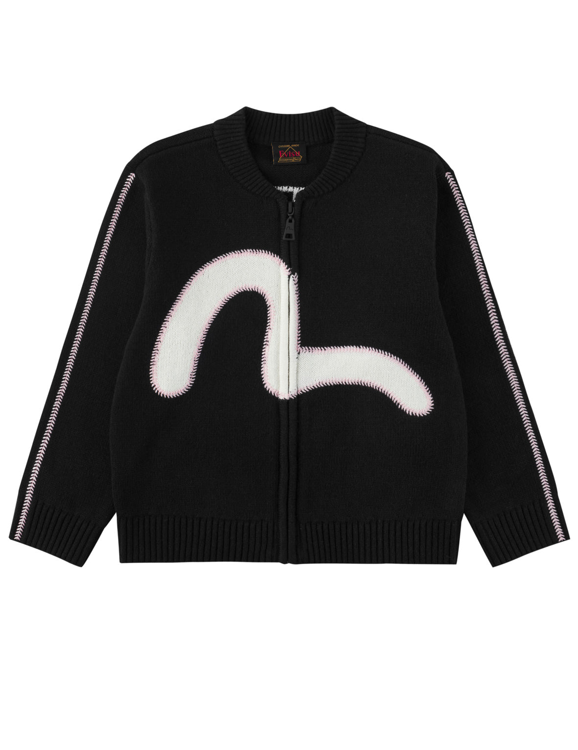 Seagull Zip-Up Cardigan