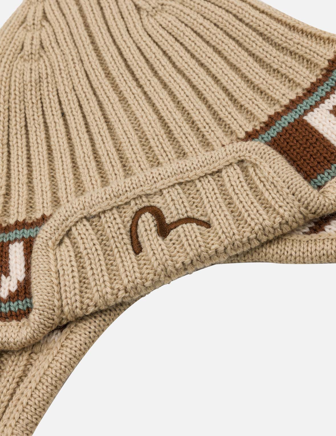 EVISU Earflap Beanie