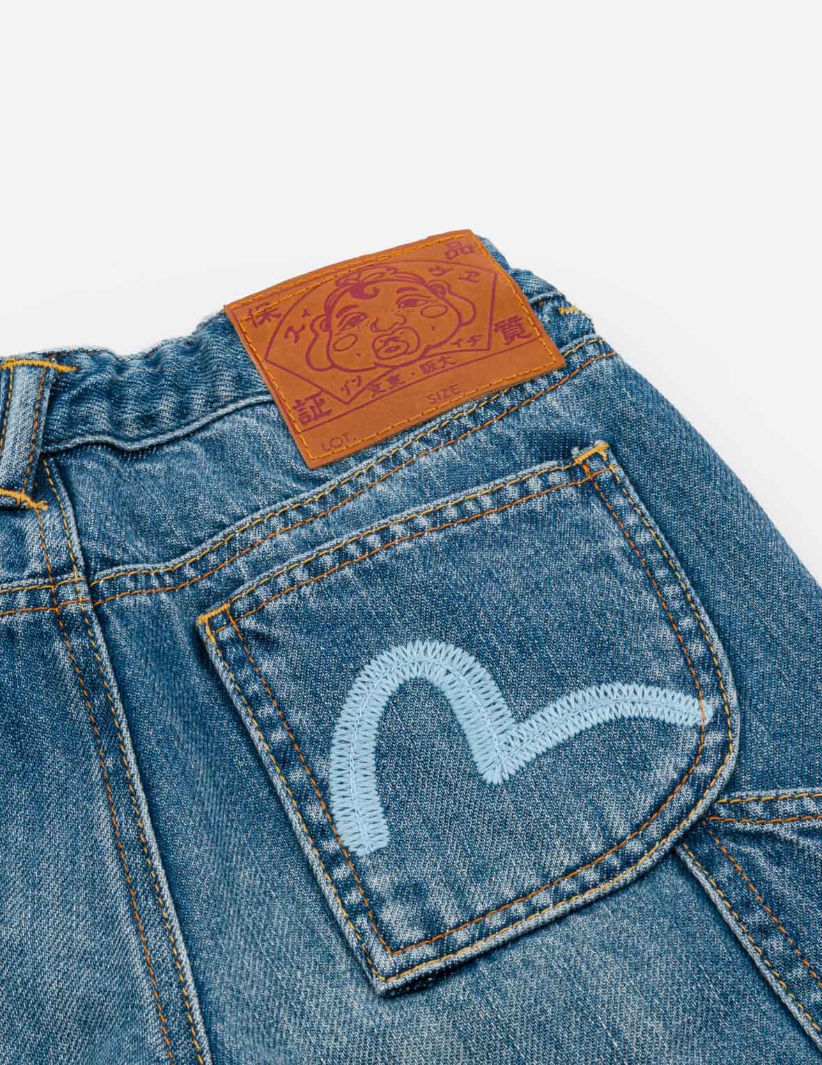 Seagull Double-Knee Regular Fit Jeans – EVISU