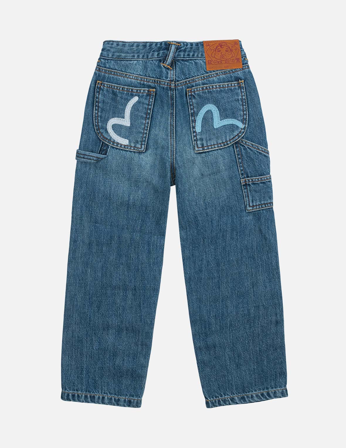 Seagull Double-Knee Regular Fit Jeans – EVISU