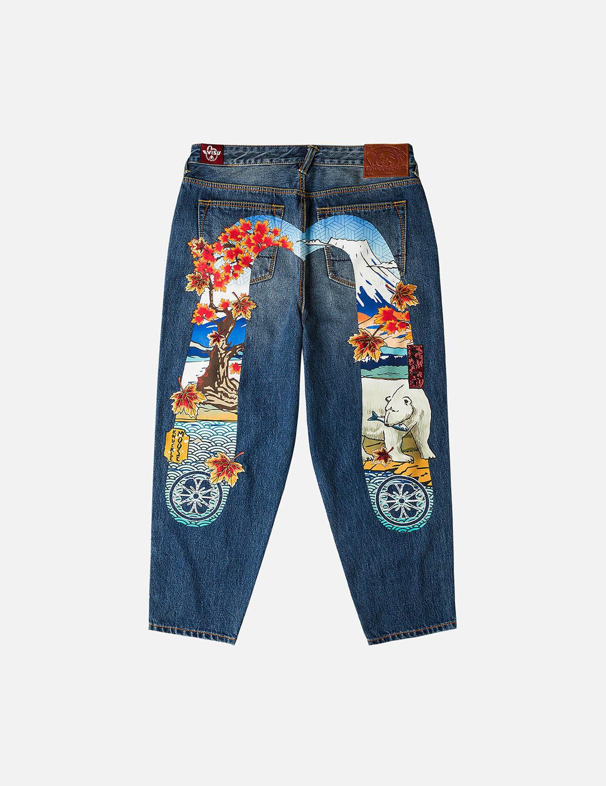 EVISU X MOOSE KNUCKLES Ukiyo-e Jeans