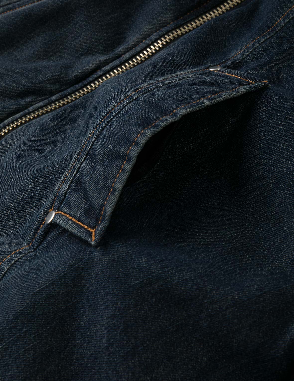 EVISU X MOOSE KNUCKLES Ukiyo-e Denim Bomber Down