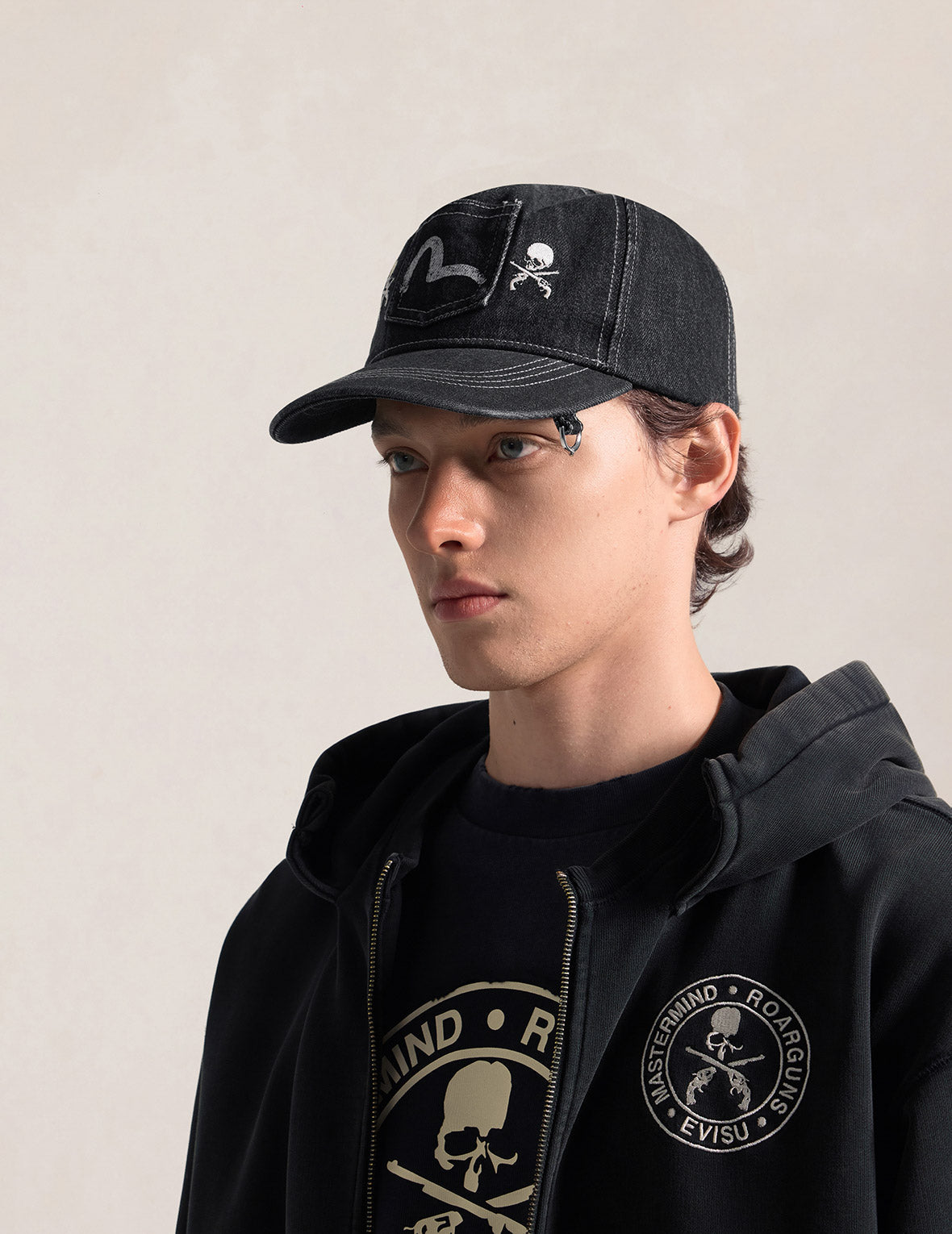 EVISU x mastermind JAPAN x roarguns 海鸥口袋老爹帽