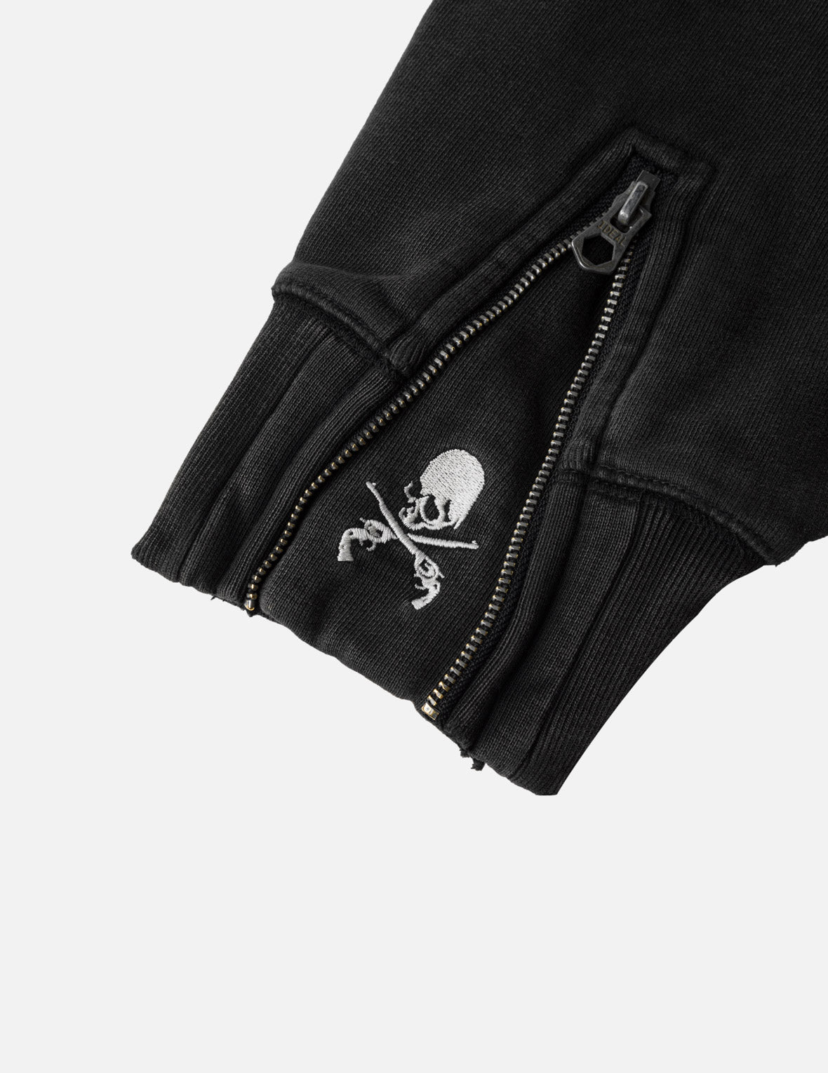 EVISU x mastermind JAPAN x roarguns 双枪骷髅大M后加帽卫衣