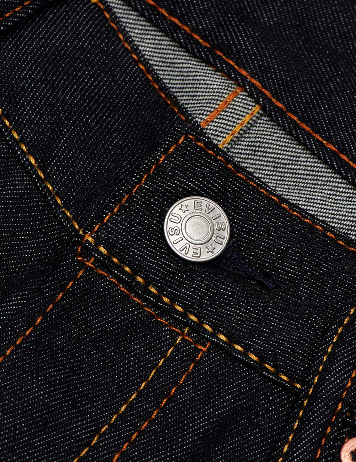 Orange Brushstroke Daicock Slim Straight fit Jeans #2010